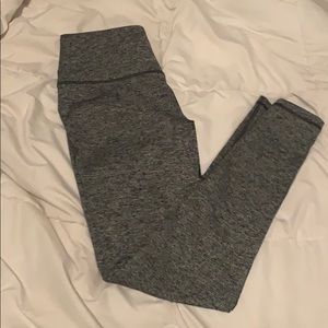 Gray workout leggings